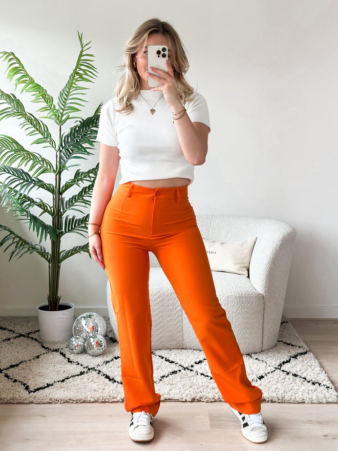 KINGSDAY SPECIAL - Jenny pantalon orange