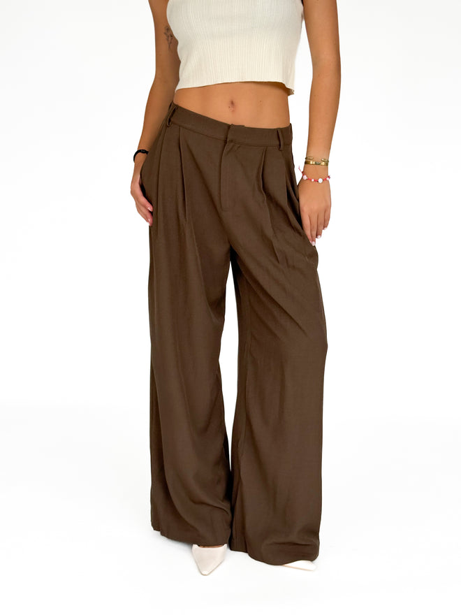 Pre-order Kess pantalon brown