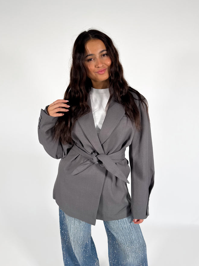 Sienna blazer grey