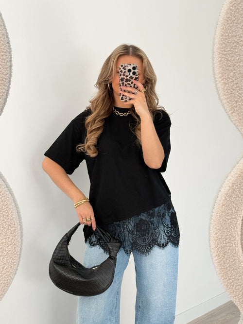 Jane top black