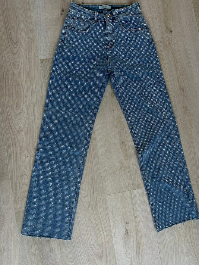 Tweede kans - Elena wide jeans light denim - 36