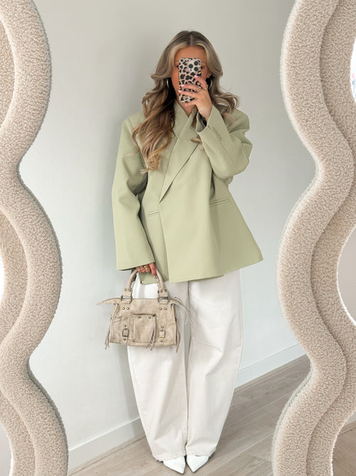 Jasmine blazer pistache