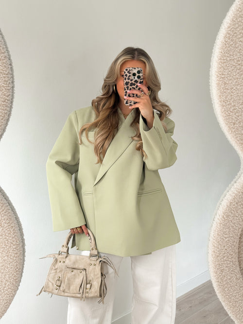Jasmine blazer pistache