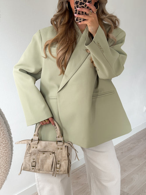 Jasmine blazer pistache