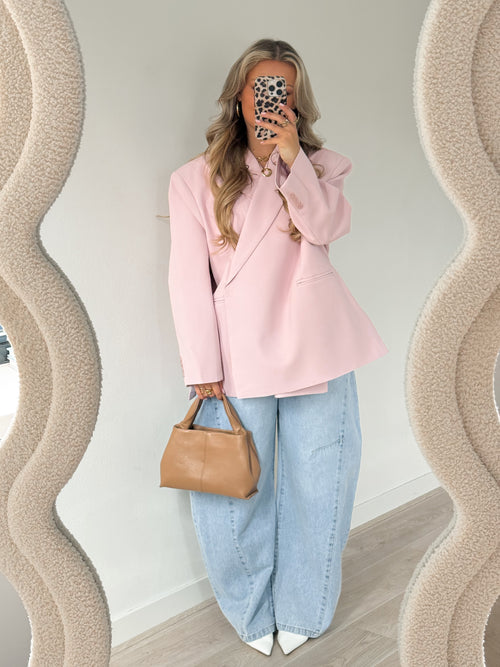 Jasmine blazer light pink
