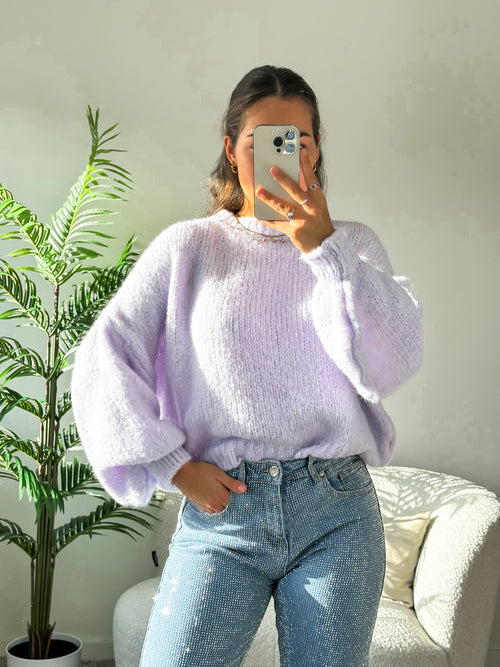 Kiki knit light lila