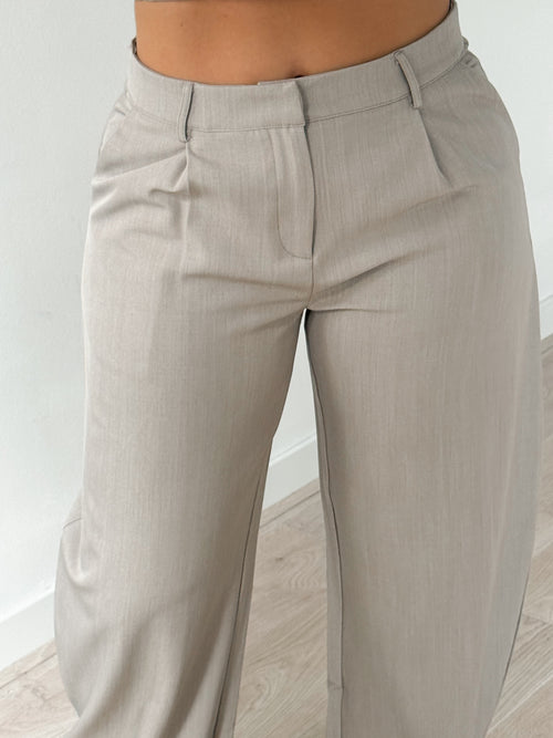 Lauren pantalon taupe