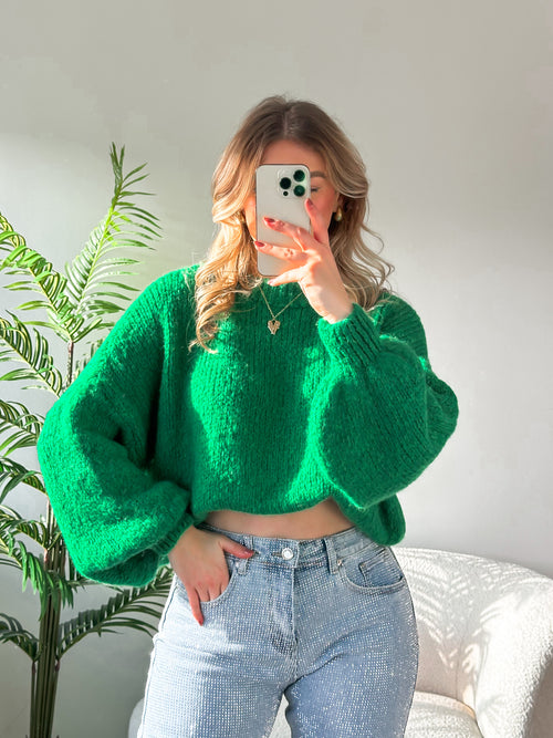 Kiki knit green
