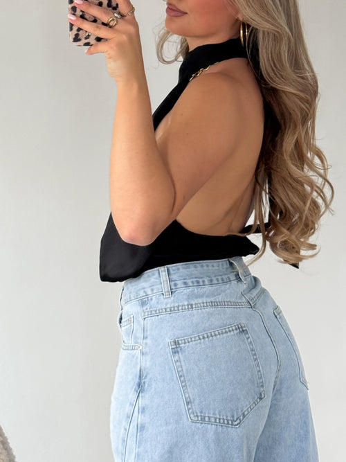 PRE-ORDER Femke top black