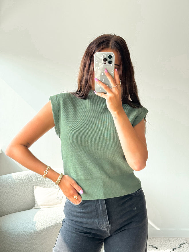 Dewi top army green