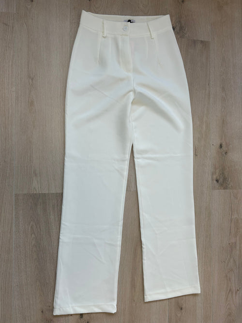 Tweede kans - Jenny pantalon wit - L