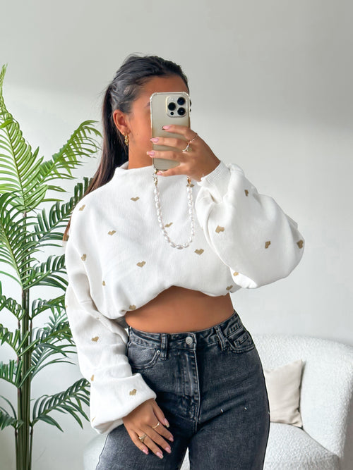 Lieve knit crème