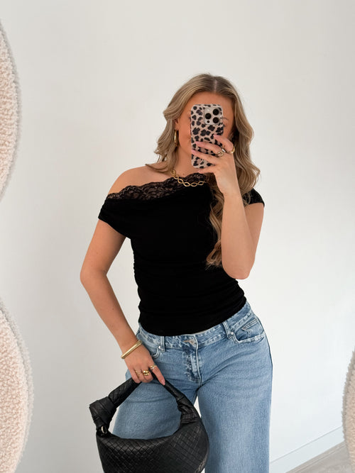 PRE-ORDER Lena top black