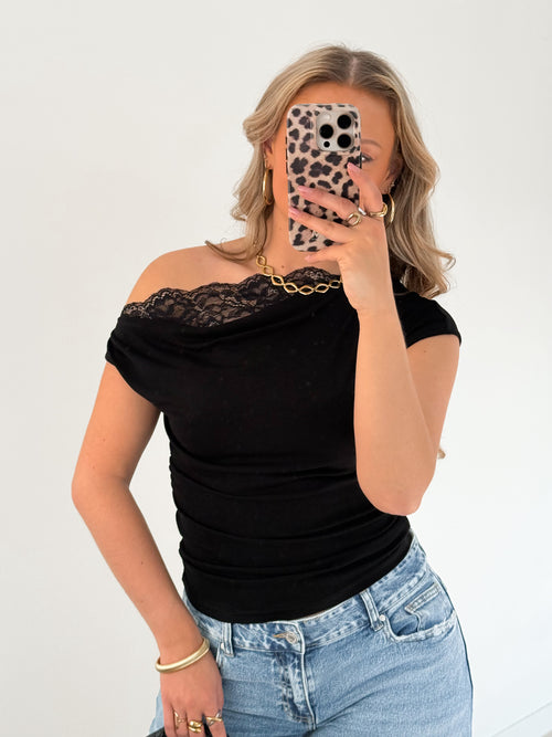 PRE-ORDER Lena top black