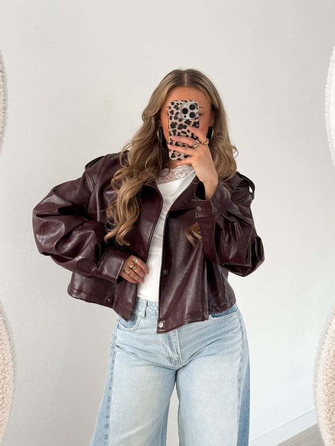 Lotte jacket bordeaux