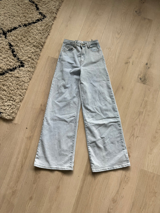 Tweede kans - Kelly wide jeans light denim - 34