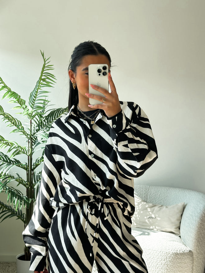 Judith blouse zebra