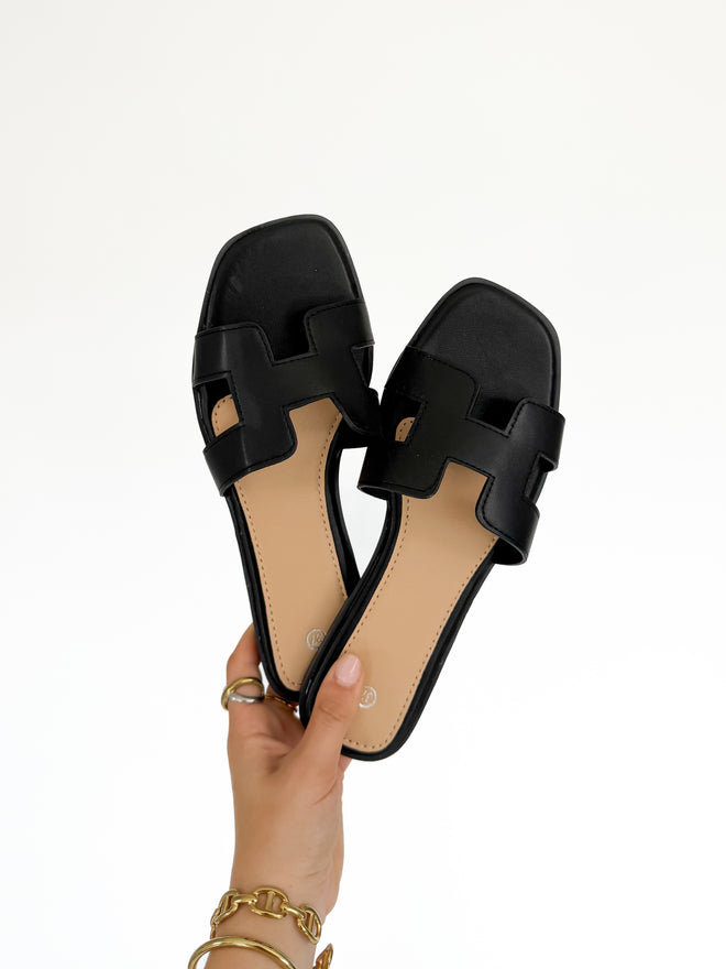 Holly sandals black
