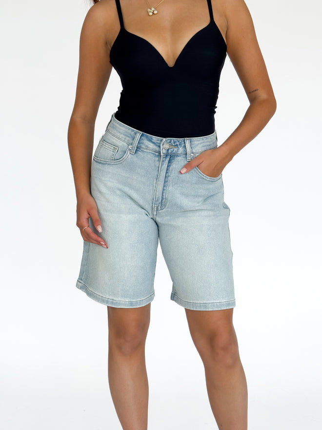 Stretch - Benthe jort washed denim