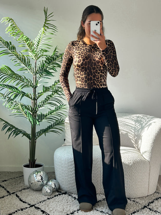 Jane bodysuit leopard