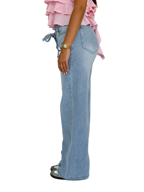 Stretch - Maeve straight jeans light denim