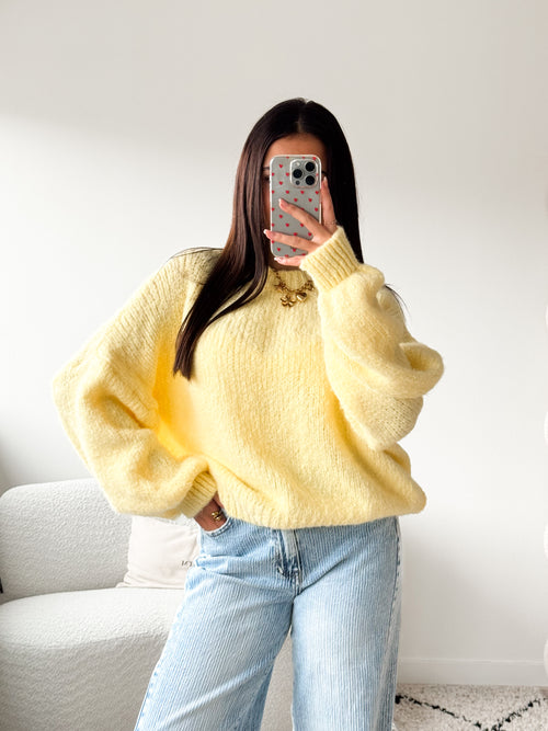 Kiki knit light yellow