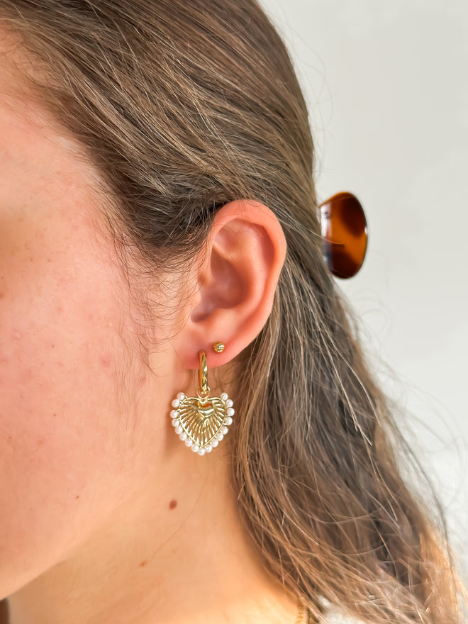 Ava earrings gold