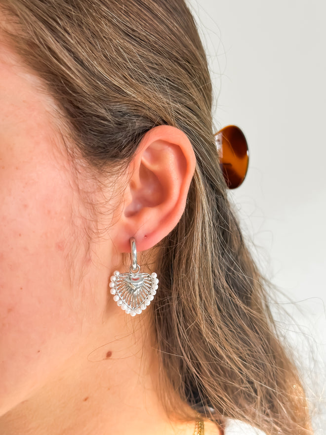 Ava earrings silver