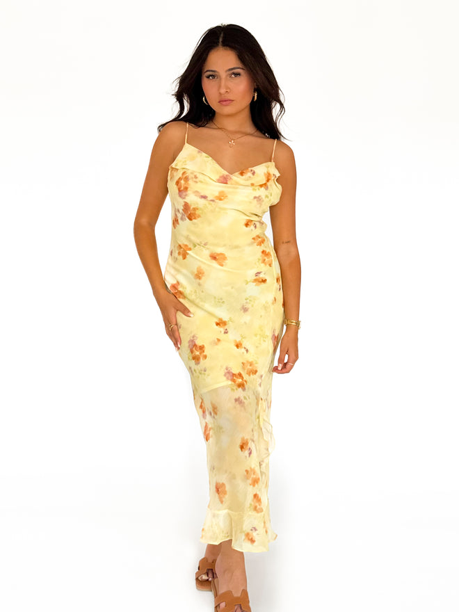 Bloem dress yellow