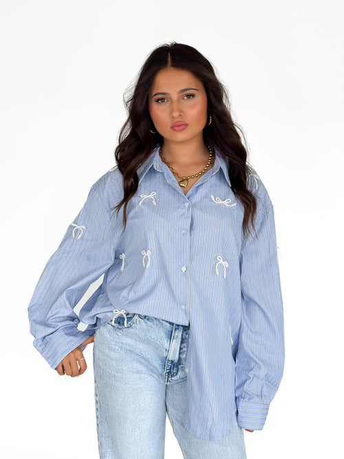 Bo blouse light blue