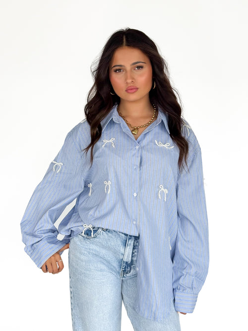 Bo blouse light blue