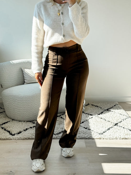 Elina pantalon brown