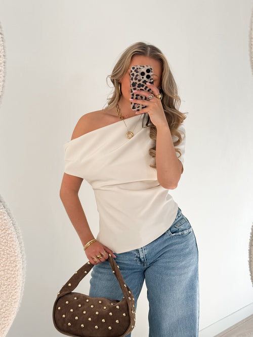 Bibi top crème
