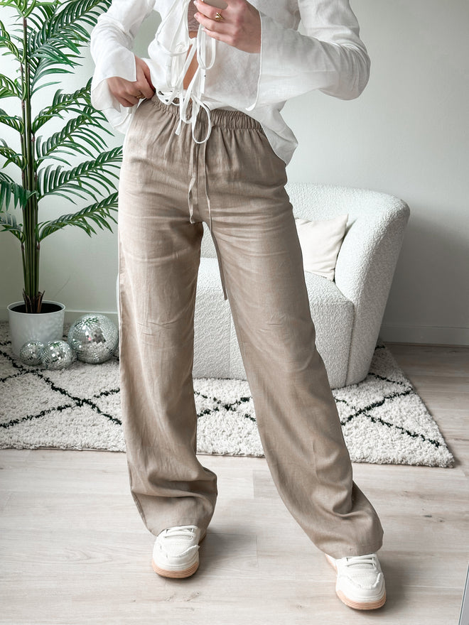 Lilly pants taupe