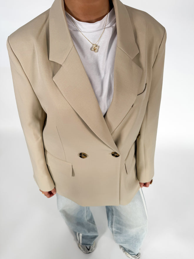 Romy blazer creme