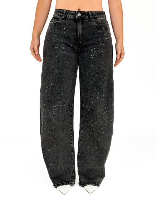 Stretch - Isabelle balloon jeans anthracite