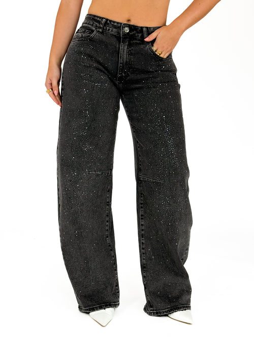 Stretch - Isabelle balloon jeans anthracite