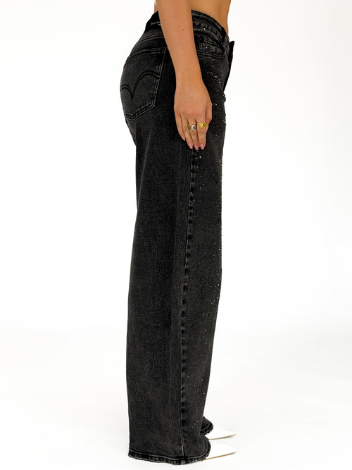 Stretch - Isabelle balloon jeans anthracite