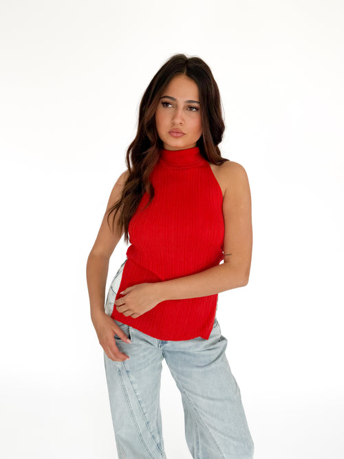 Rose top red
