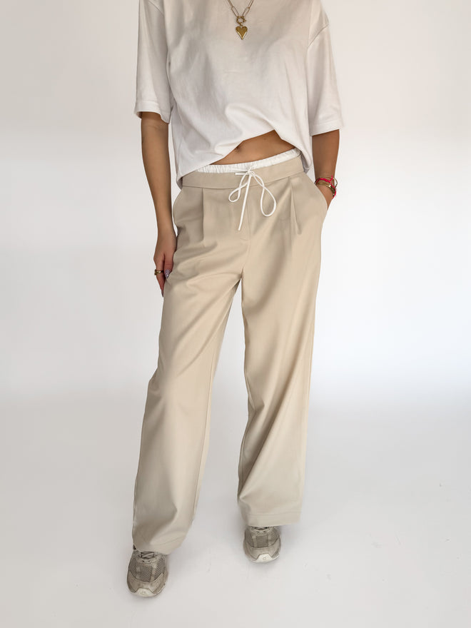 Zaar pantalon crème