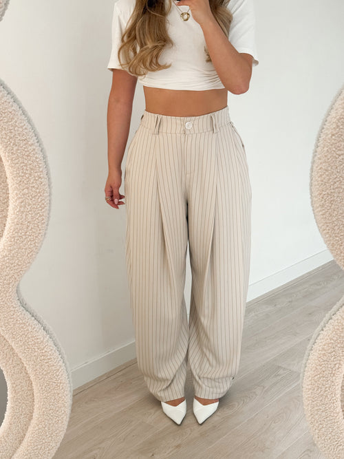 Manou pantalon crème