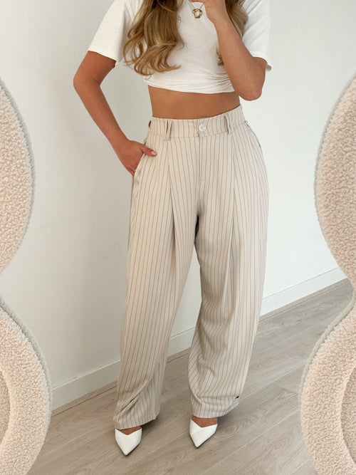 Manou pantalon crème
