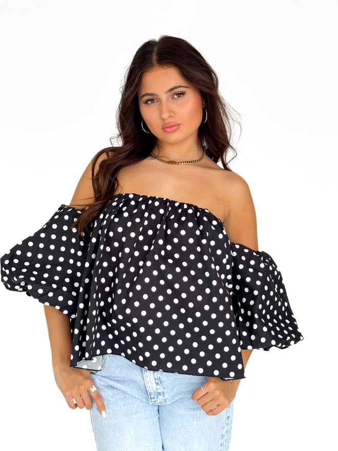 Pippa top black