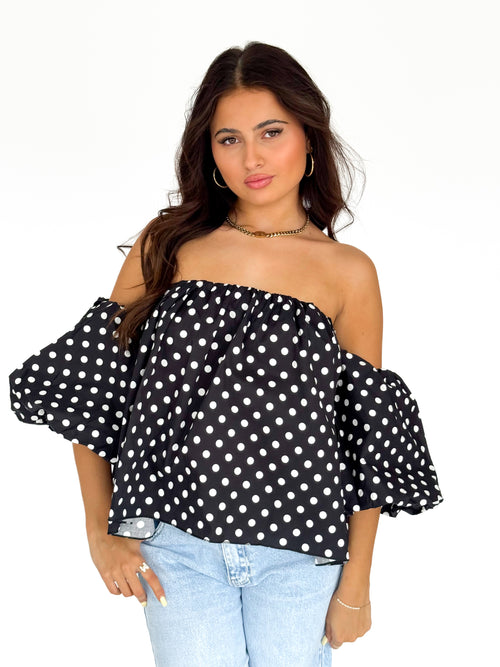 Pippa top black