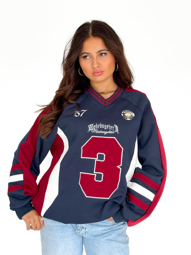 Beau sweater navy blue