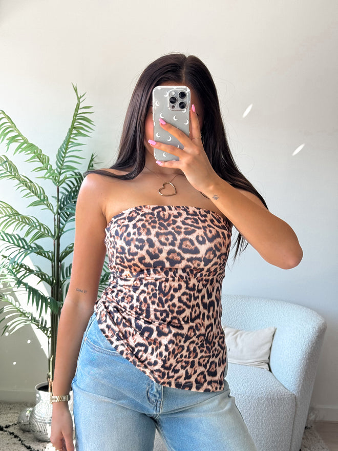 Puck top leopard