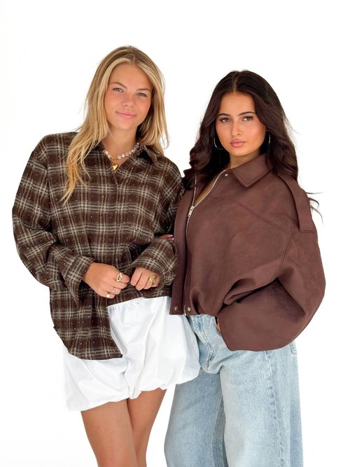 Robine jacket brown