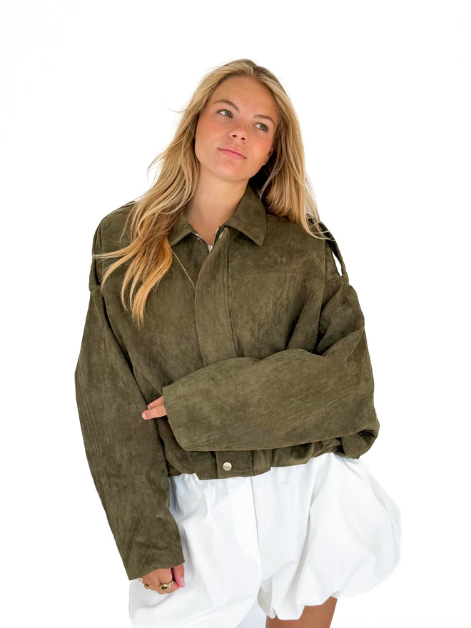 Noelle jacket army green