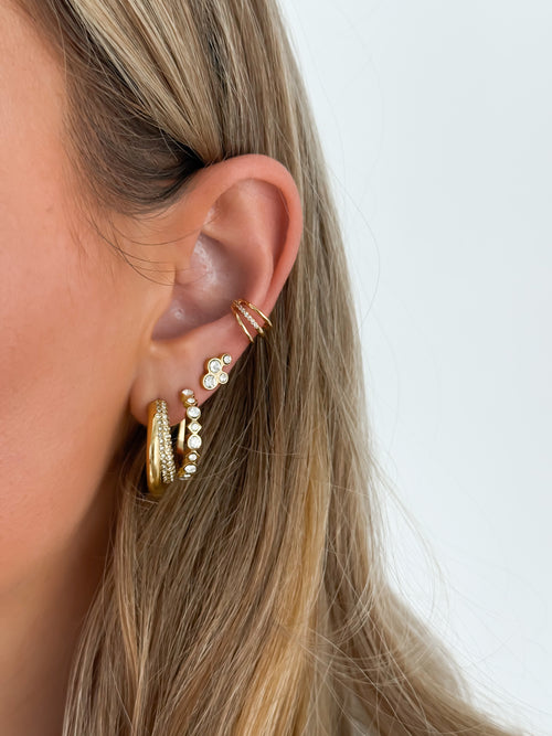 Rita earrings gold
