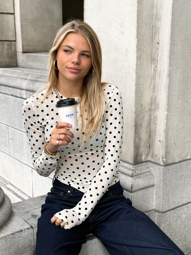 Roxy top crème